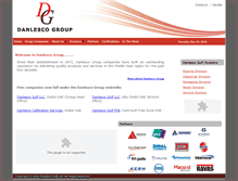 Tablet Screenshot of danlescogroup.com